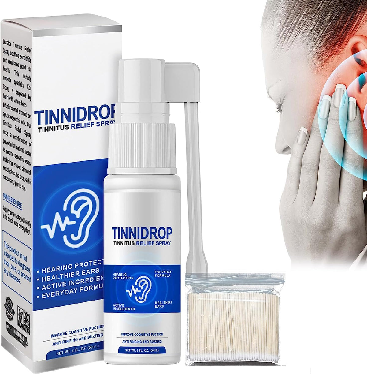 Tinnidrop Spray Limpiador De Oido