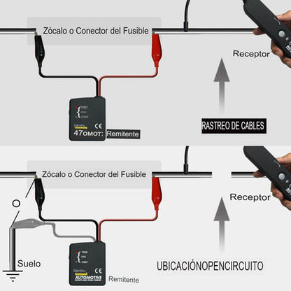 Rastreador Cables y Comprobador Circuito