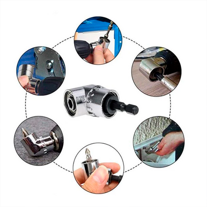 ADAPTADOR DE ANGULO DESTORNILLADOR PARA TALADRO
