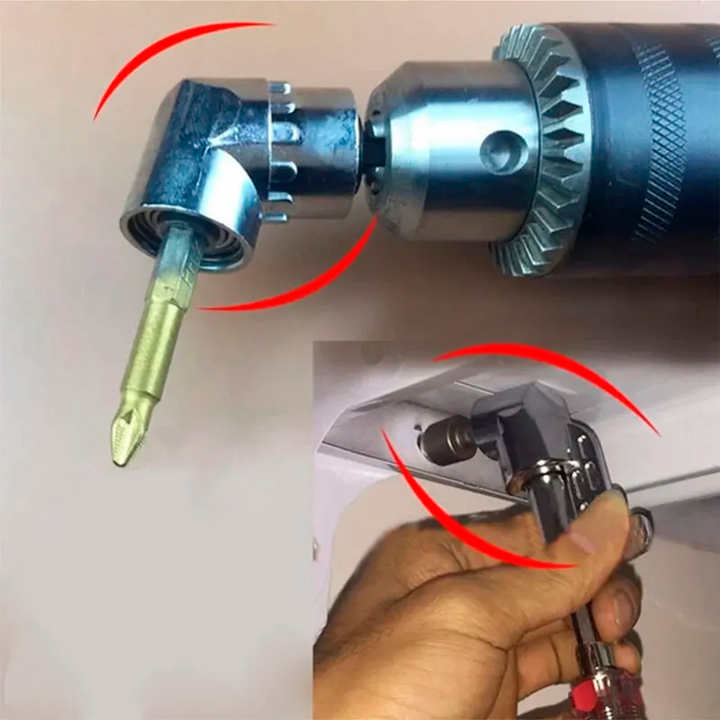 ADAPTADOR DE ANGULO DESTORNILLADOR PARA TALADRO